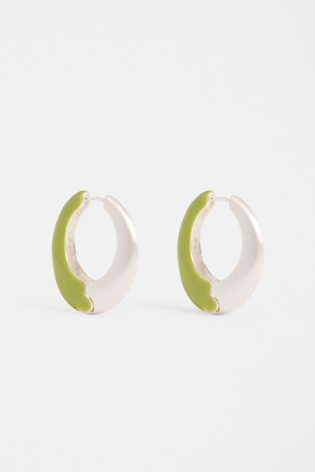 ELK JEWELLERY CELERY HANJEN HOOP EARRING - E0588