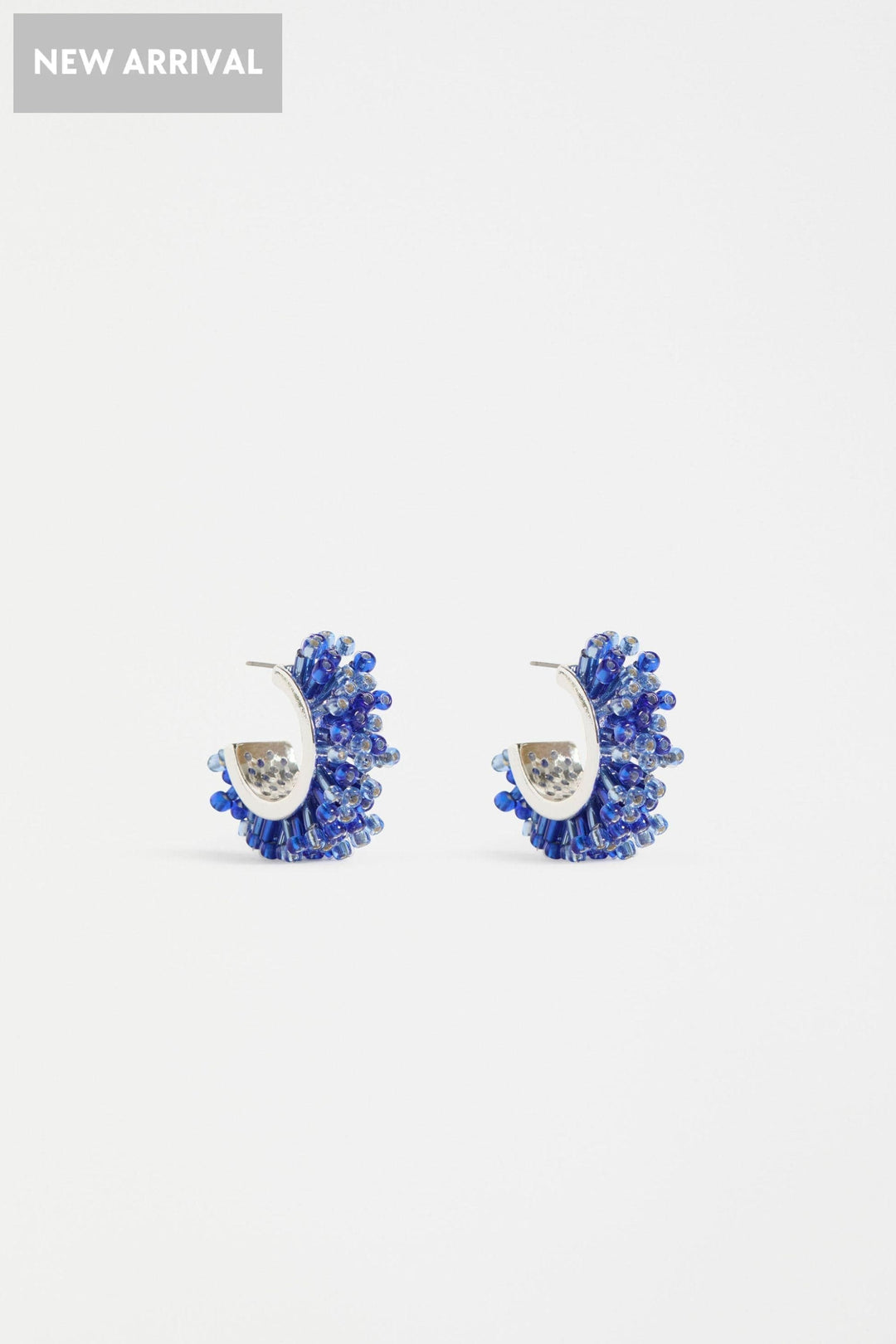 ELK JEWELLERY DENIM KARAN SMALL HOOP EARRING - E0584