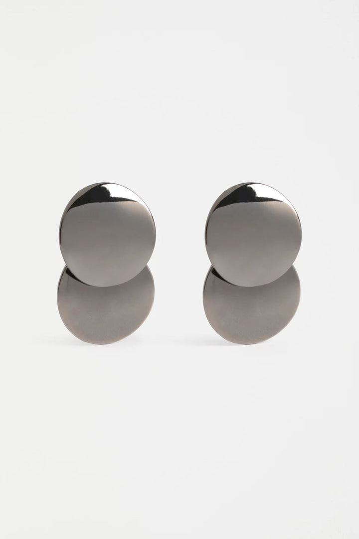 ELK JEWELLERY GUNMETAL KLARA EARRING - E0514