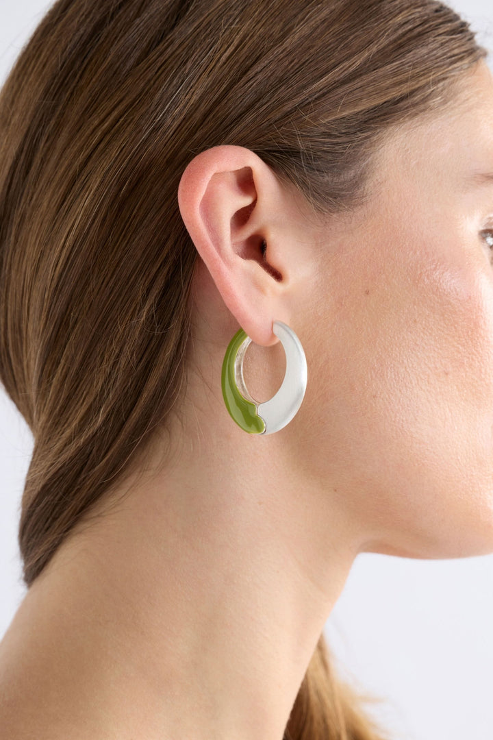 ELK JEWELLERY HANJEN HOOP EARRING - E0588