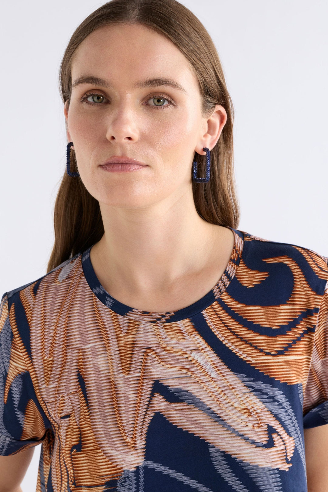 ELK JEWELLERY HIVA LARGE HOOP EARRING - E0630