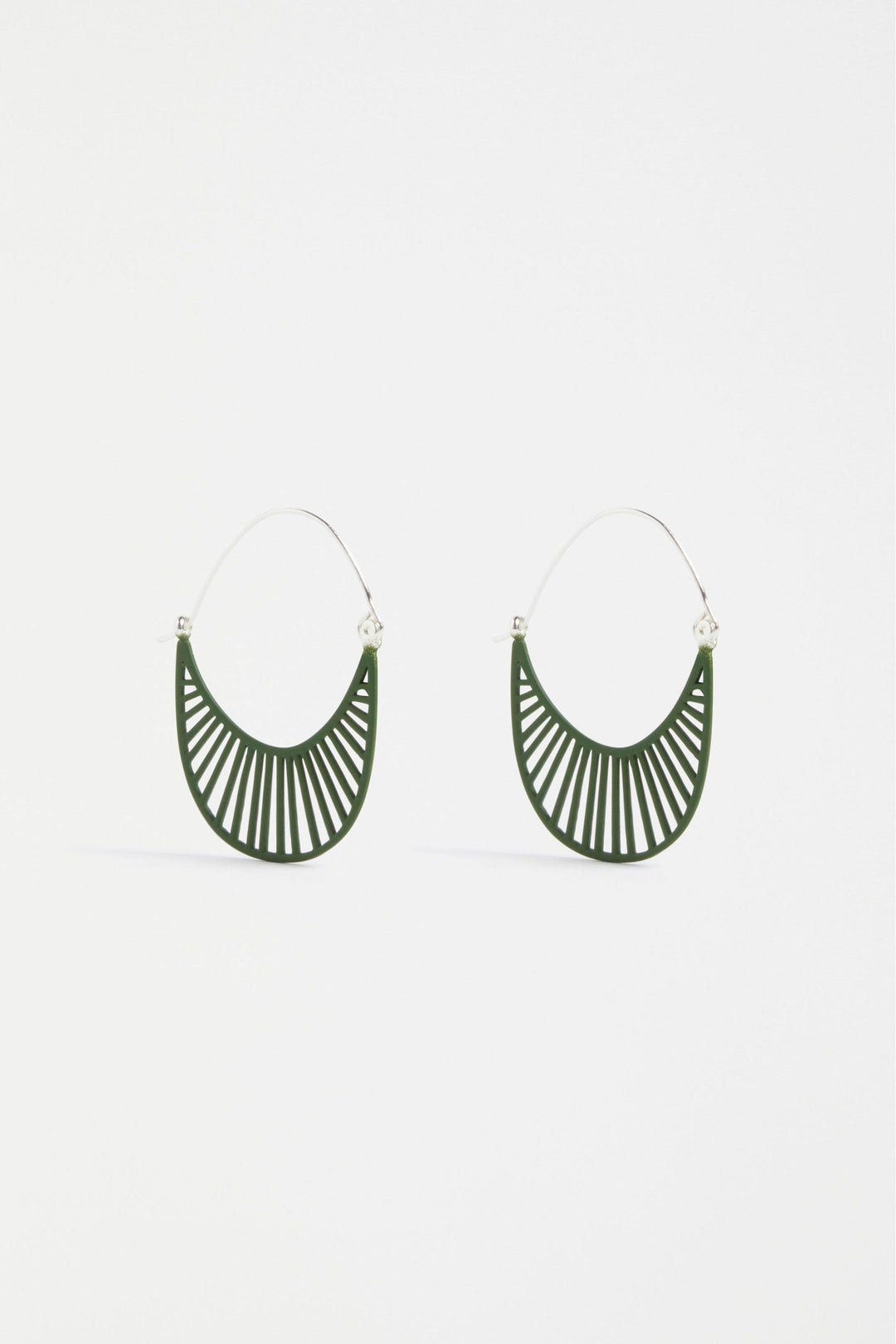 ELK JEWELLERY MOSS SOLSKEN SMALL HOOP EARRING - E0417