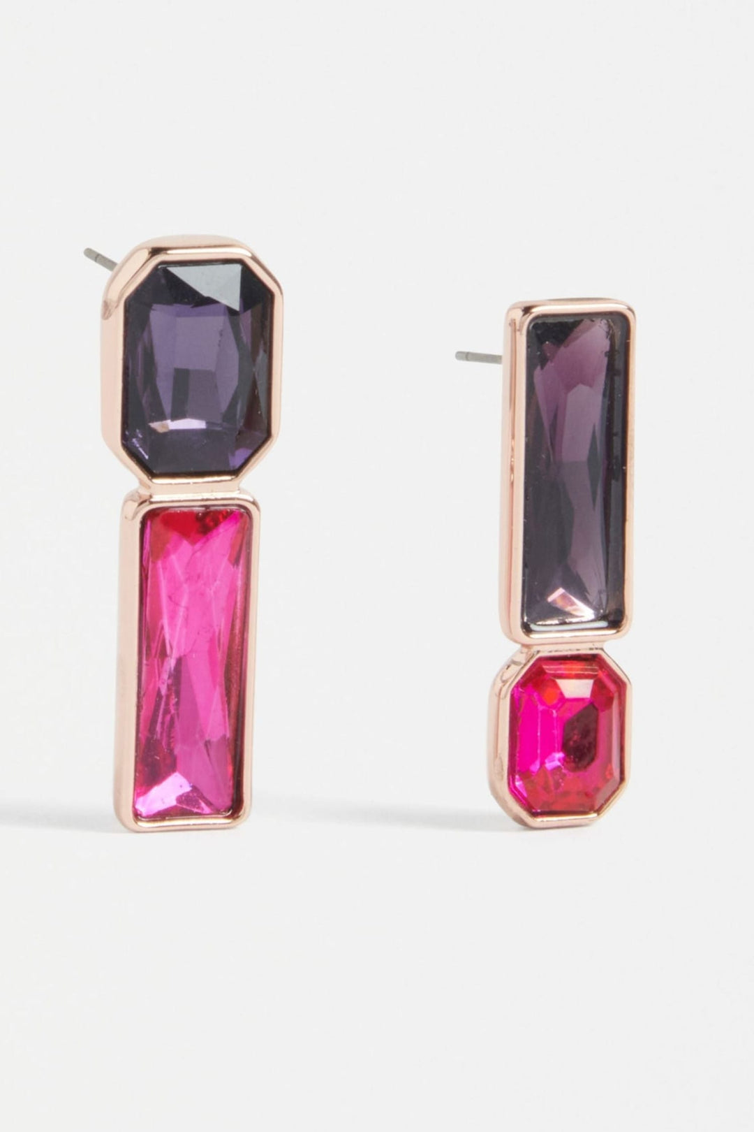 ELK JEWELLERY PINK JUVEL SMALL STUD EARRING - E0459