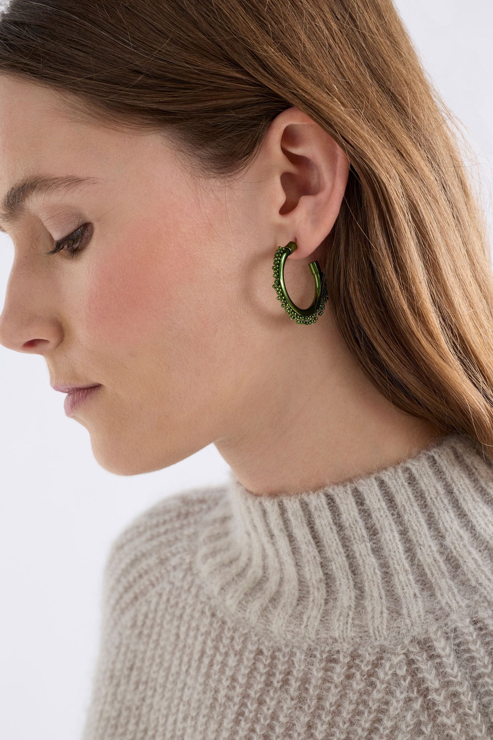 ELK JEWELLERY SATTA HOOP EARRING - E0573