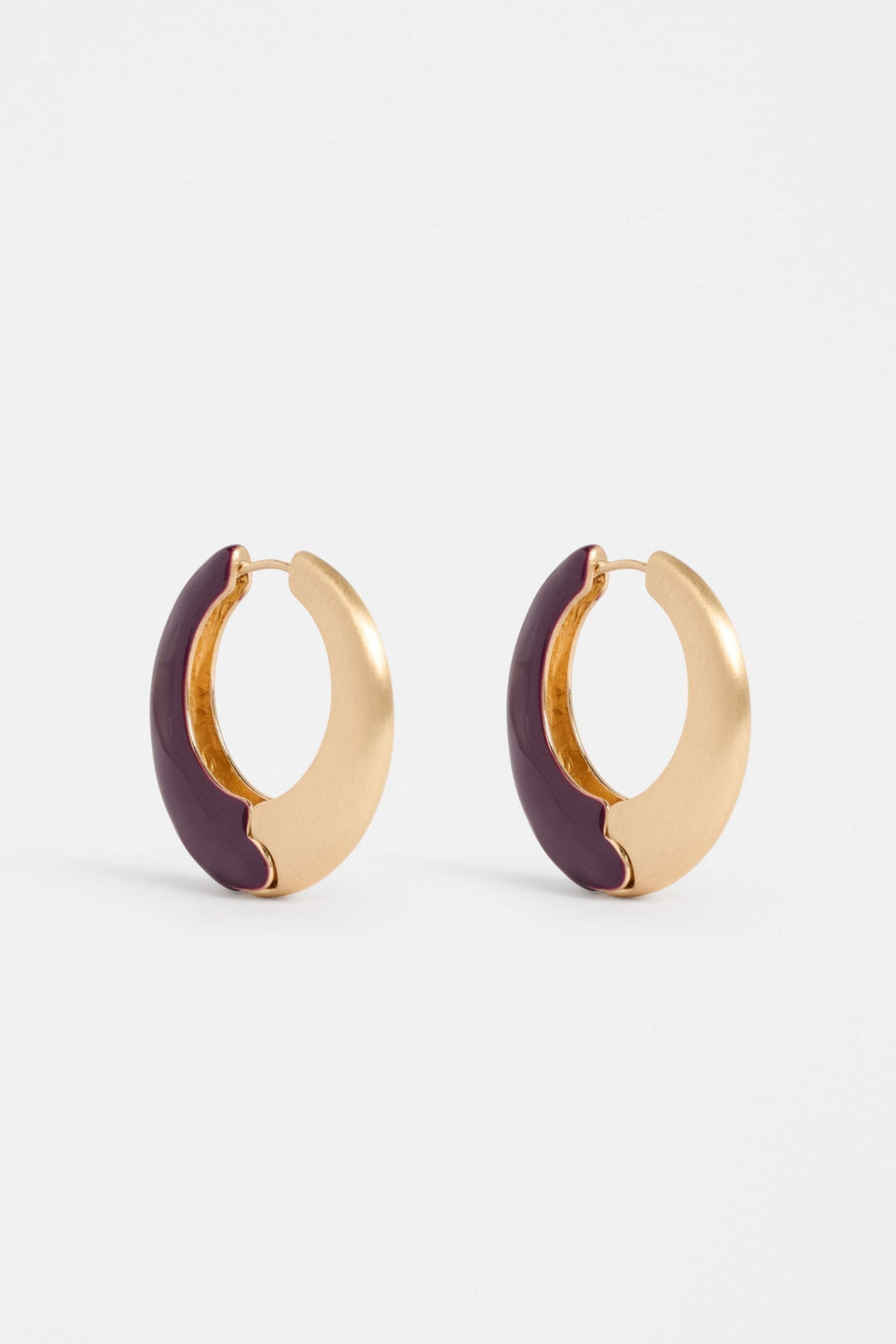 ELK JEWELLERY SHIRAZ HANJEN HOOP EARRING - E0588