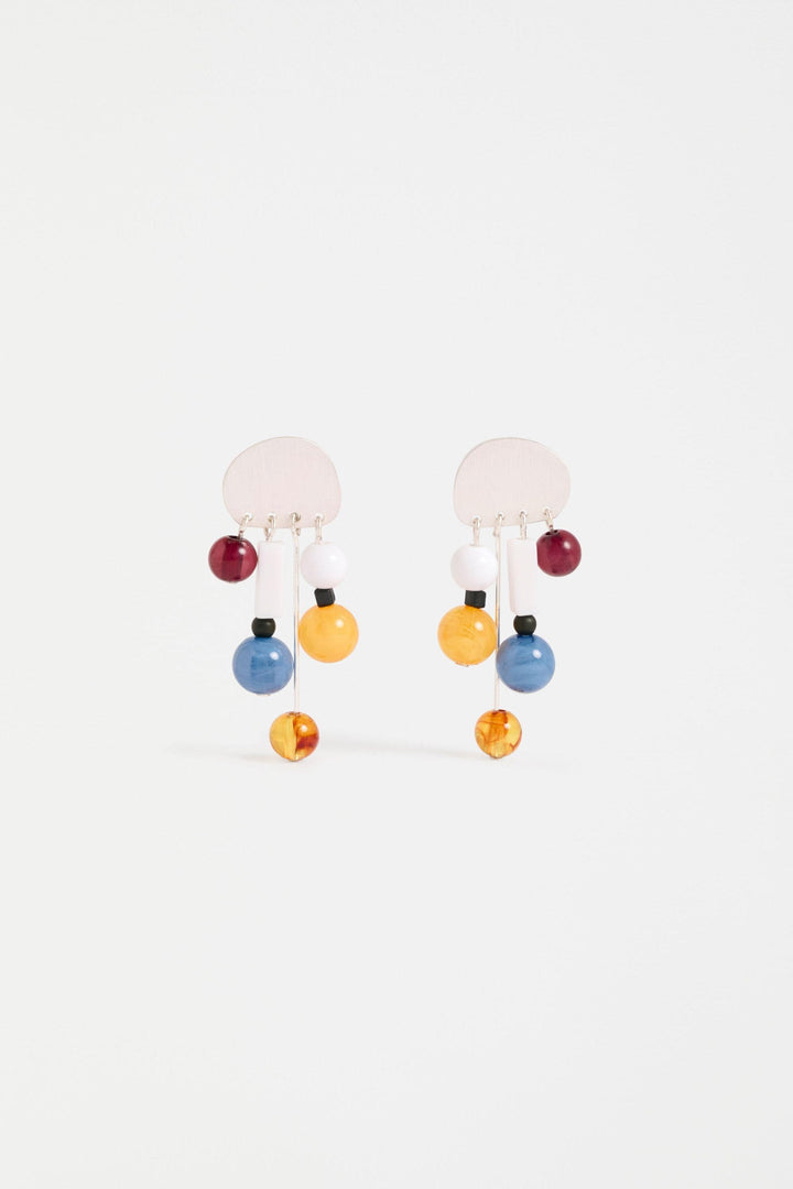 ELK JEWELLERY SILVER BODAS DROP EARRING - E0633