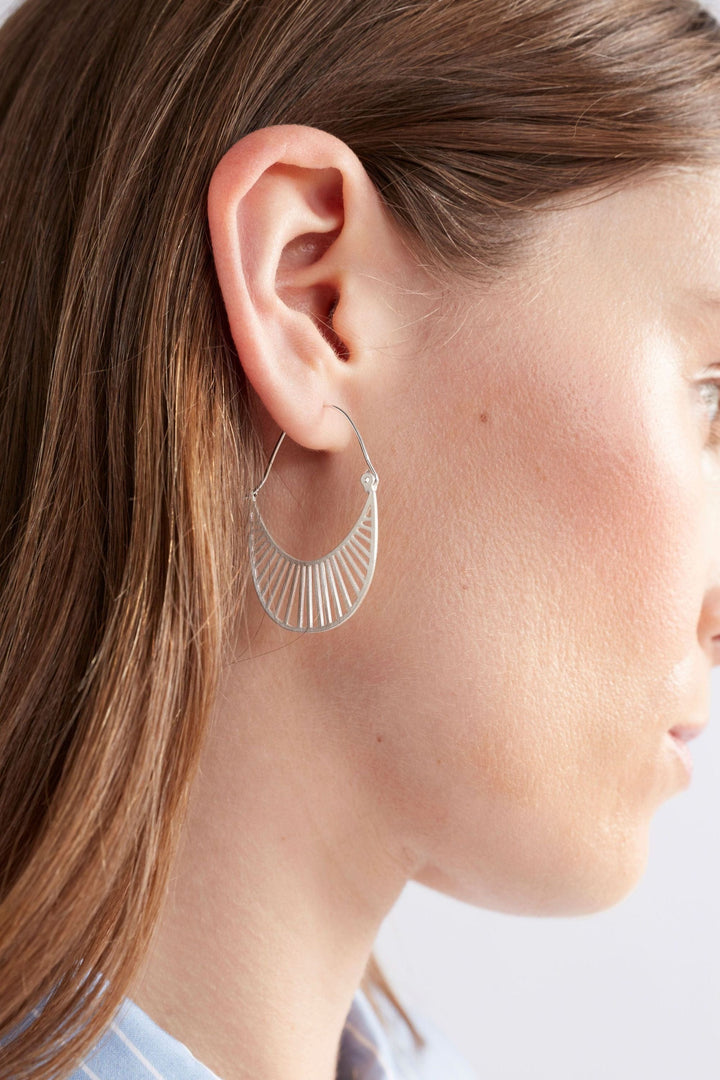 ELK JEWELLERY SOLSKEN SMALL HOOP EARRING - E0417