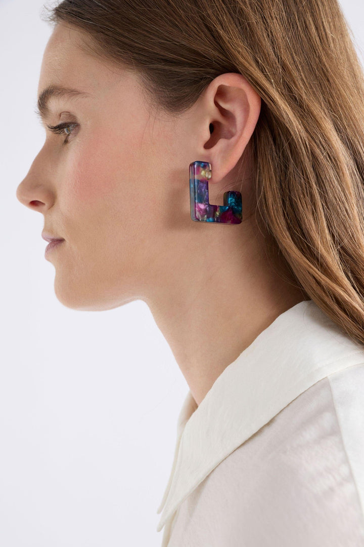 ELK JEWELLERY SPARI HOOP EARRING - E0576