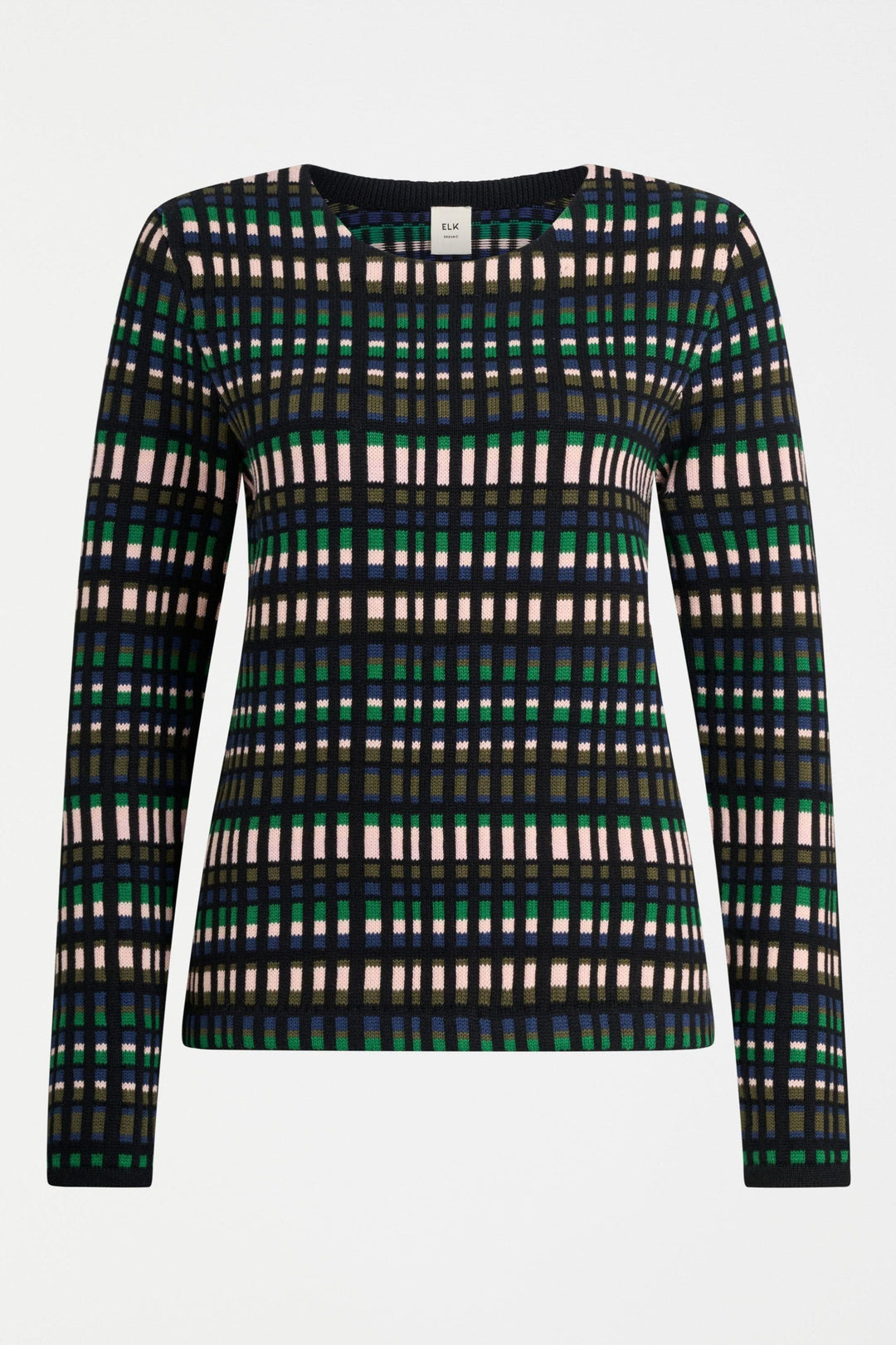 ELK JUMPER SVEA ORGANIC KNIT SWEATER - K0179