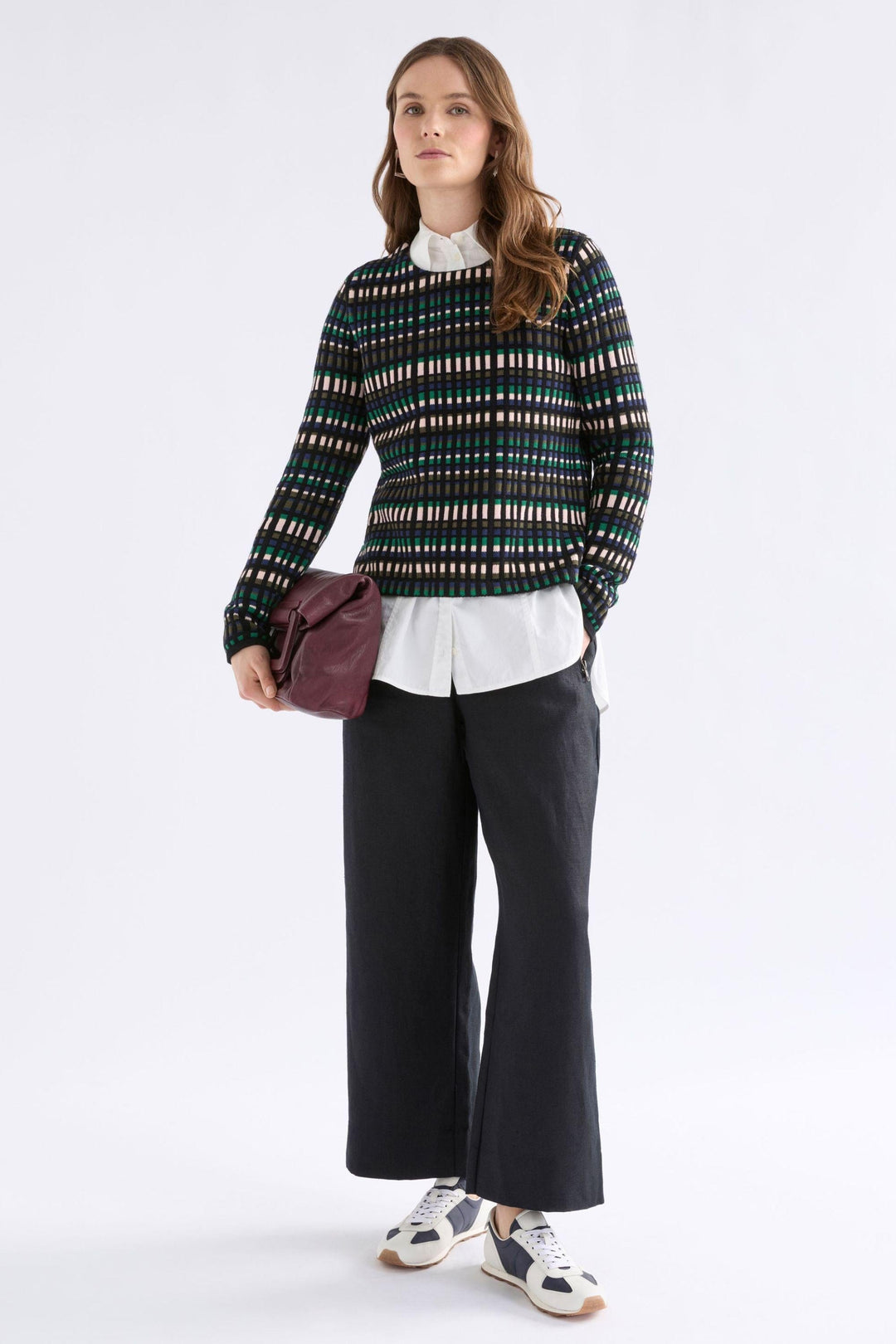 ELK JUMPER SVEA ORGANIC KNIT SWEATER - K0179