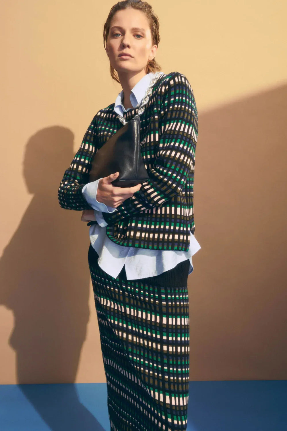 ELK JUMPER SVEA ORGANIC KNIT SWEATER - K0179