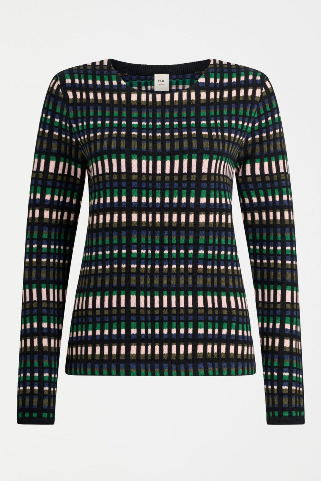 ELK JUMPER SVEA ORGANIC KNIT SWEATER - K0179