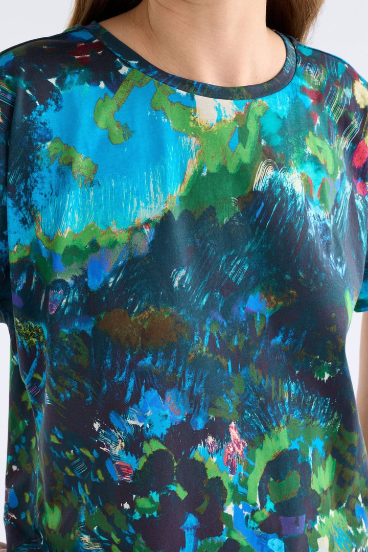 ELK T-SHIRT HAKI SHORT SLV T-SHIRT - A1736