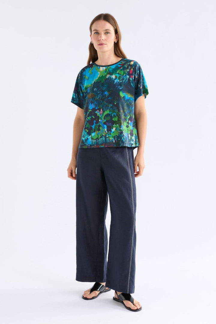 ELK T-SHIRT HAKI SHORT SLV T-SHIRT - A1736