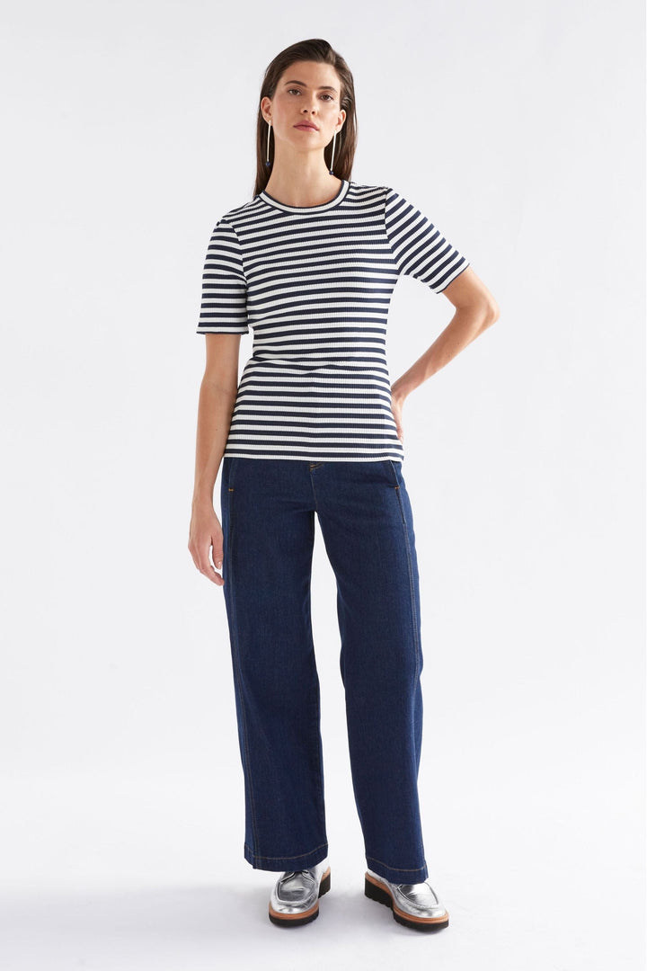ELK TOP KULLAN RIBBED T SHIRT - A1319