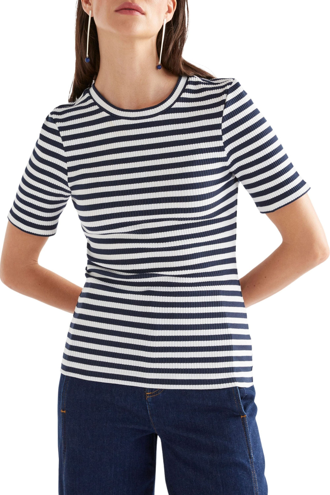 ELK TOP KULLAN RIBBED T SHIRT - A1319