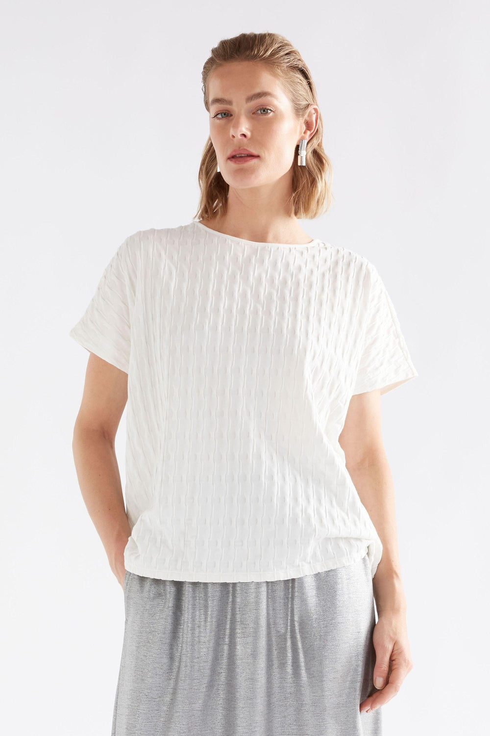 ELK TOP ORTA BOXY TSHIRT - A1411