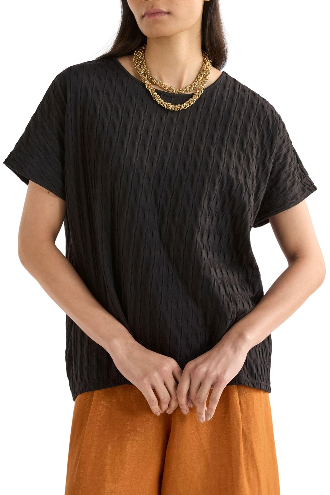 ELK TOP ORTA BOXY TSHIRT - A1411