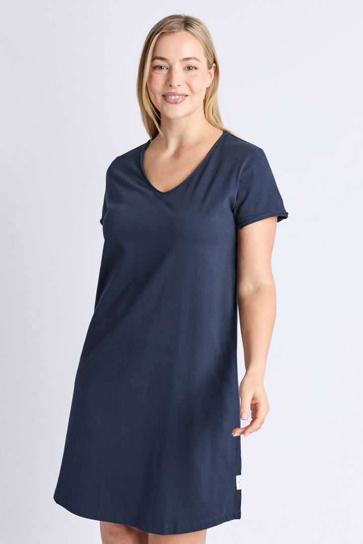 ELM DRESS PIMA VEE DRESS - 81X4579