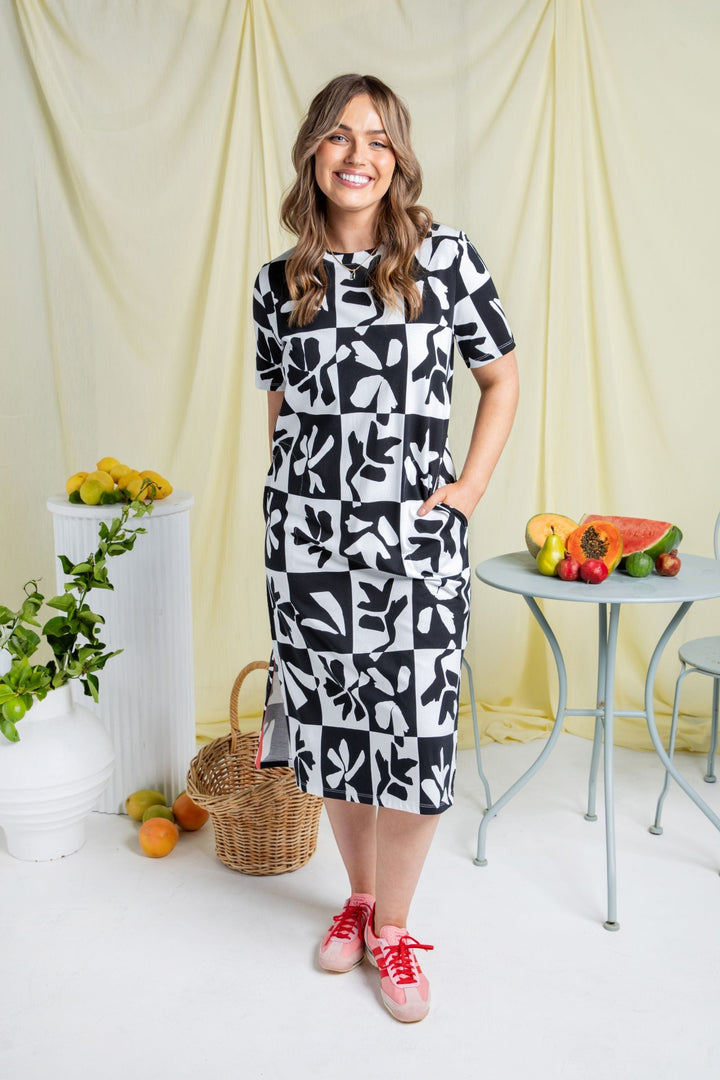 ELM DRESS SPLICE DRESS - 8169073