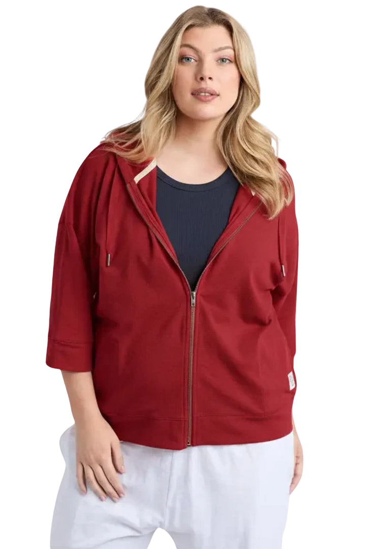 ELM JACKET BEACHY LS ZIP HOODIE - 81X4549