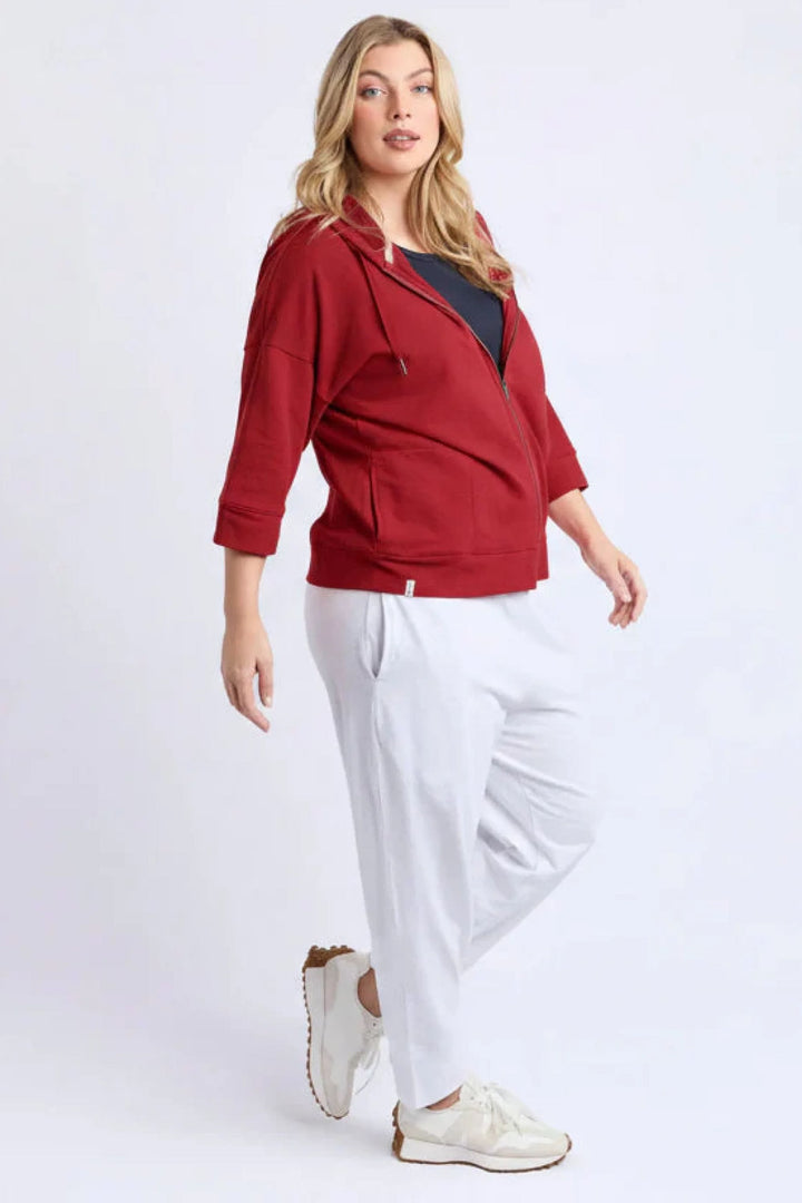 ELM JACKET BEACHY LS ZIP HOODIE - 81X4549