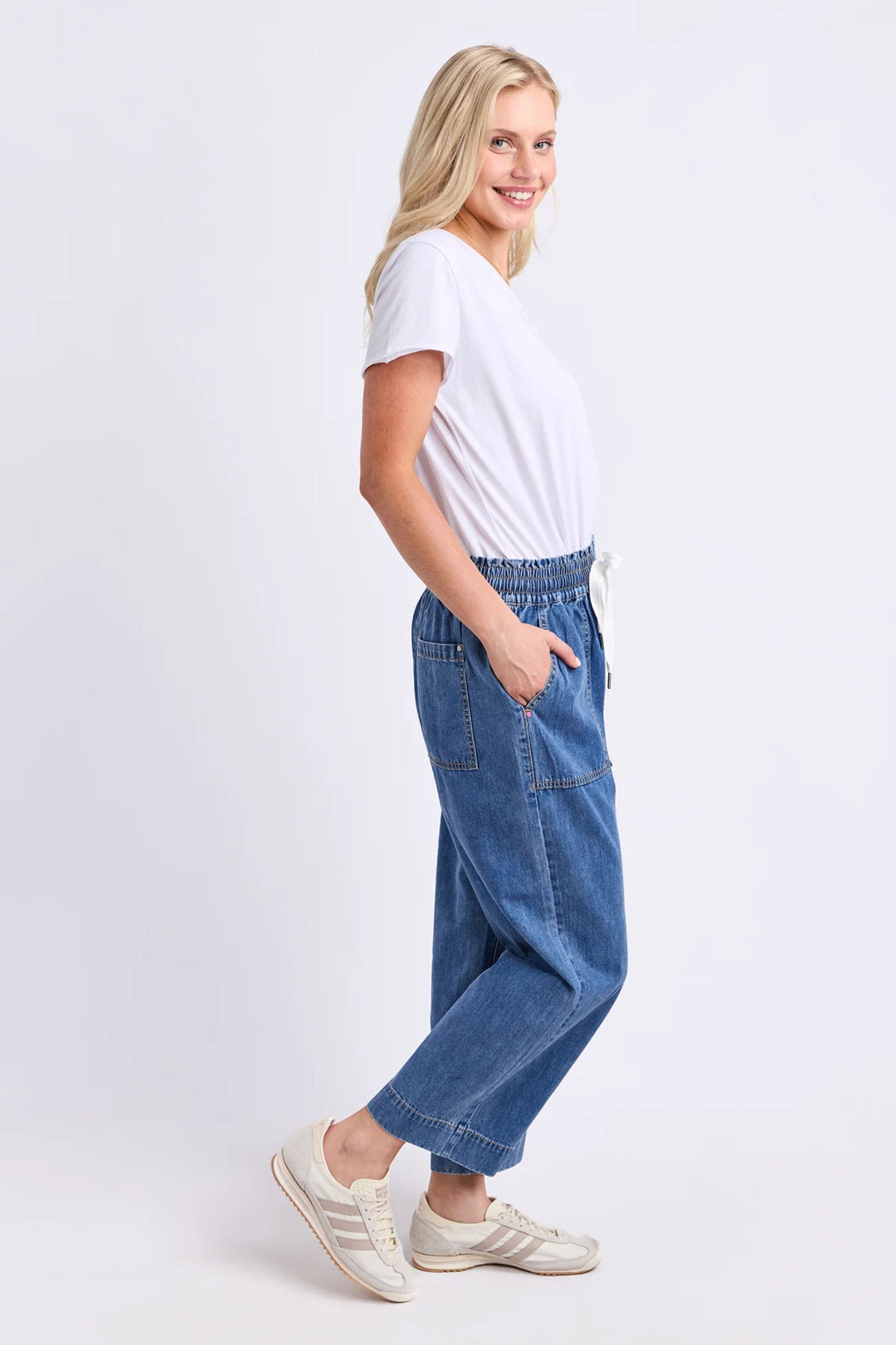 ELM PANTS GRETA SLIM LEG PANT - 81D1623