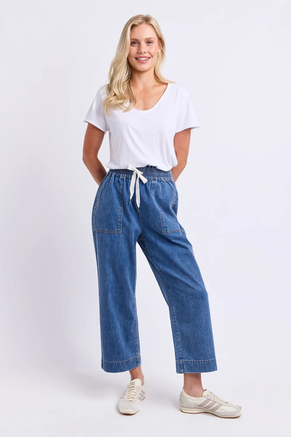 ELM PANTS GRETA SLIM LEG PANT - 81D1623