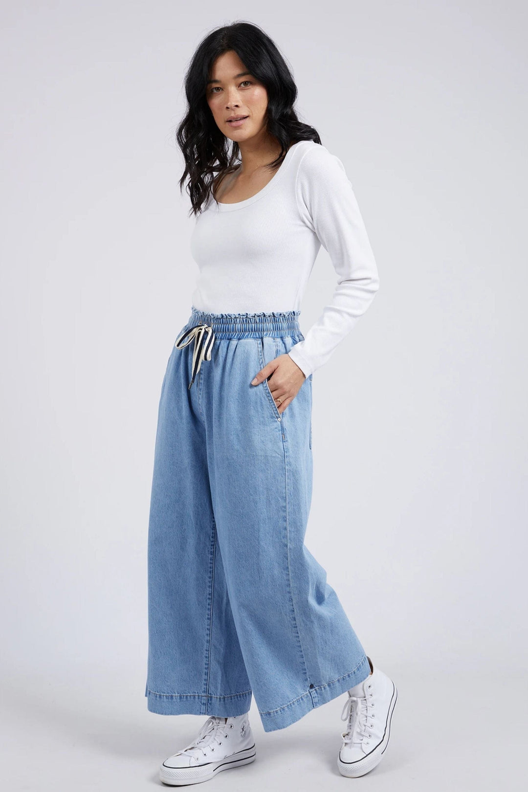 ELM PANTS GRETA WIDE LEG PANT - 81D1264