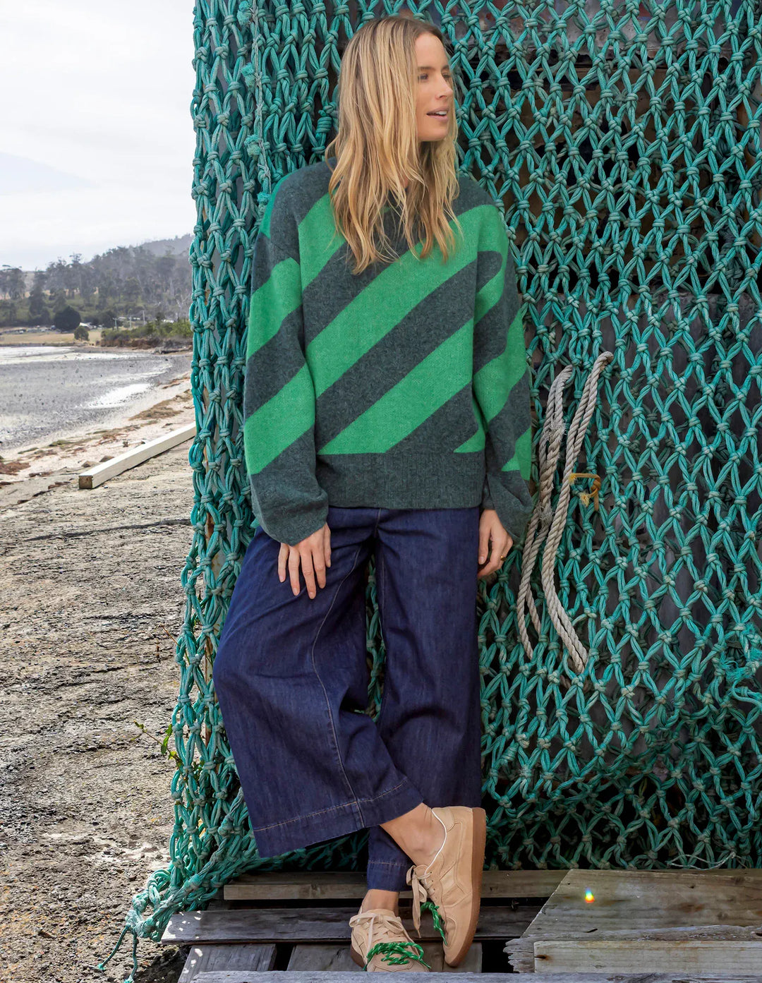 ELM PANTS GRETA WIDE LEG PANT - 81D1265