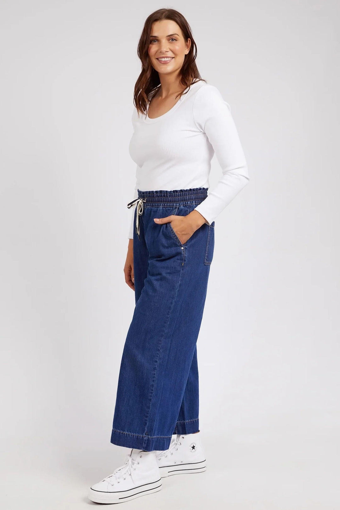ELM PANTS GRETA WIDE LEG PANT - 81D1265