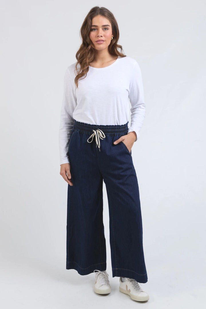 ELM PANTS GRETA WIDE LEG PANT - 81D1266