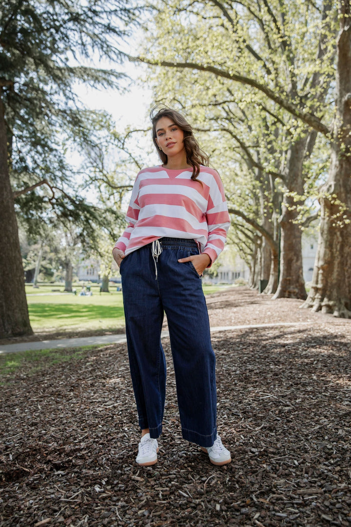 ELM PANTS GRETA WIDE LEG PANT - 81D1266