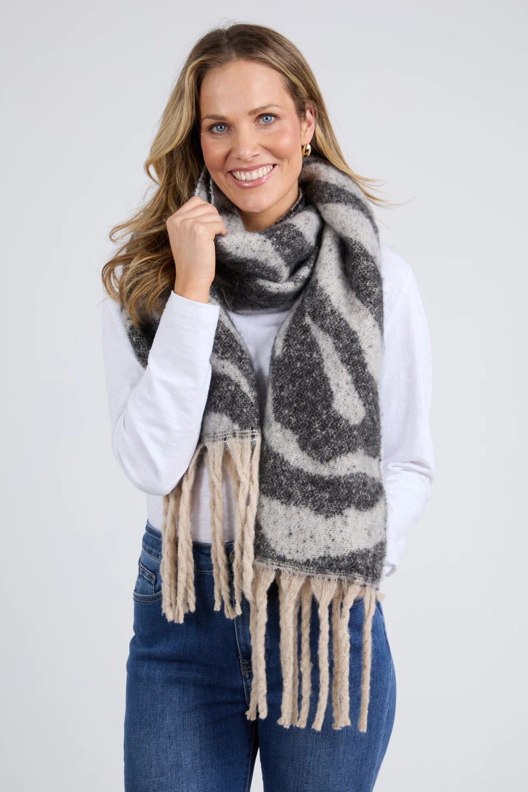 ELM SCARF ZEBRA ZURI SCARF - 81A1364
