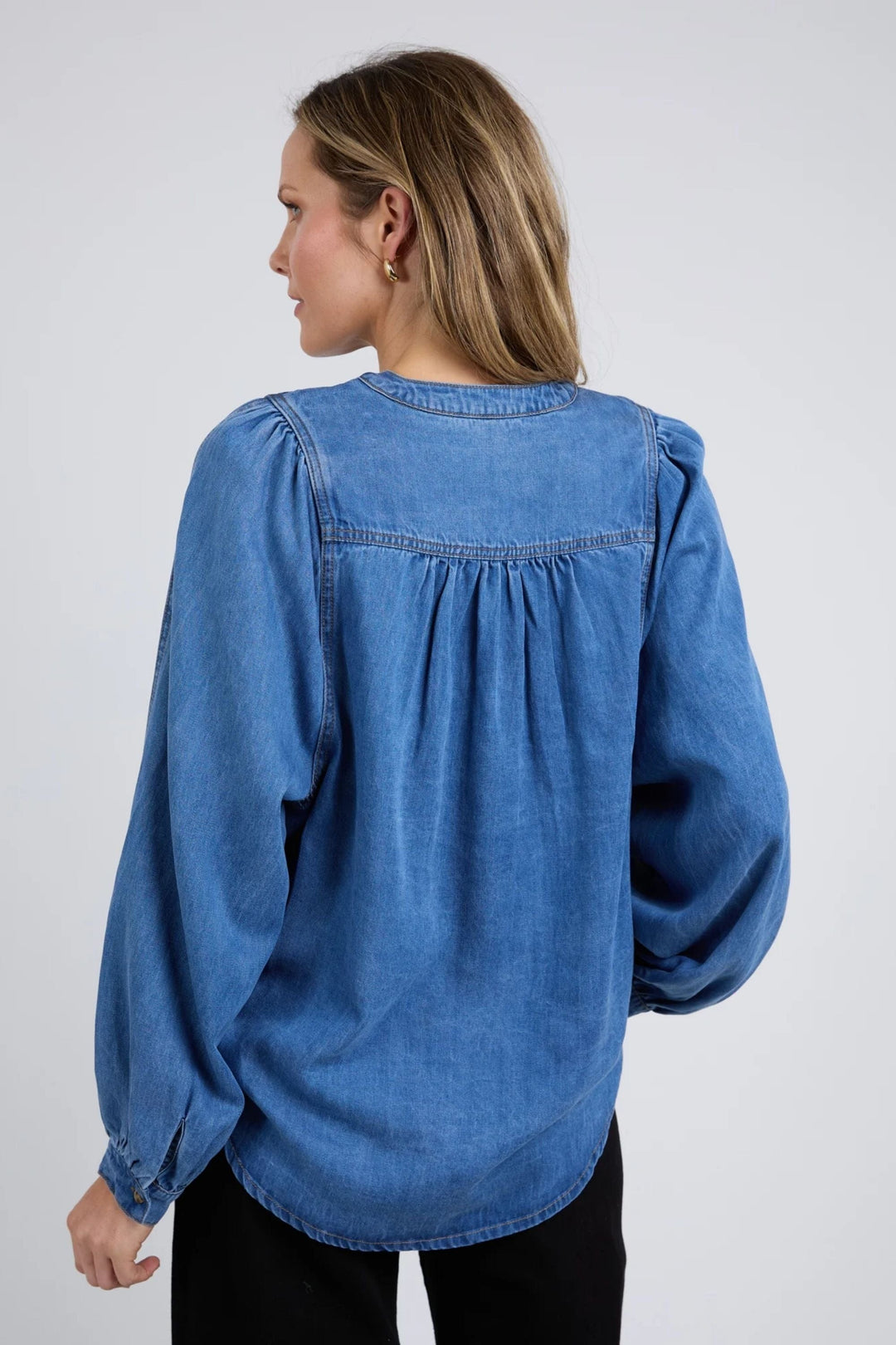 ELM SHIRT BROOKE DENIM SHIRT - 81D1386