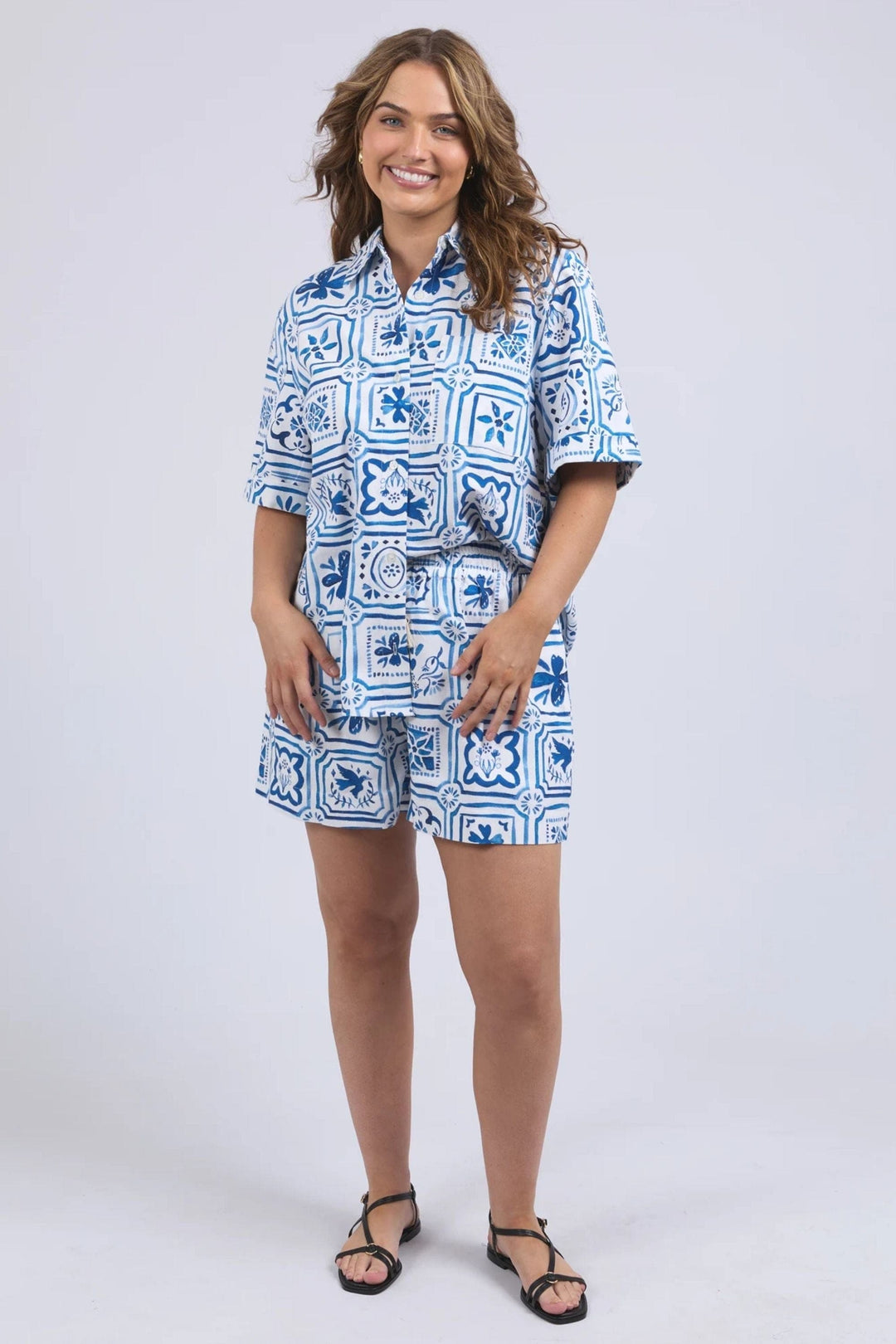 ELM SHIRT DOLCE TILE SHIRT - 8168012