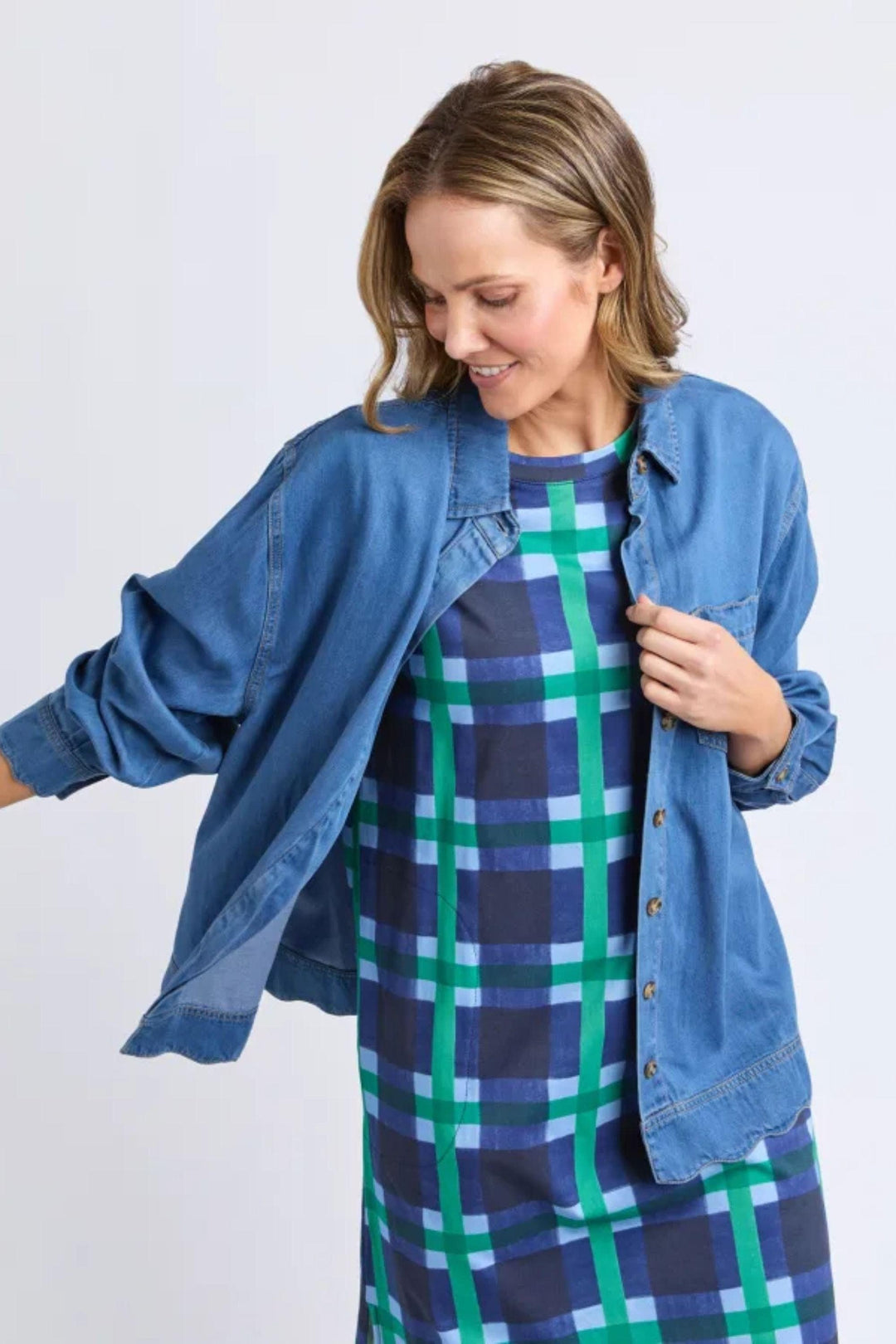 ELM SHIRT SCALLOP EDGE SHIRT - 81D1607