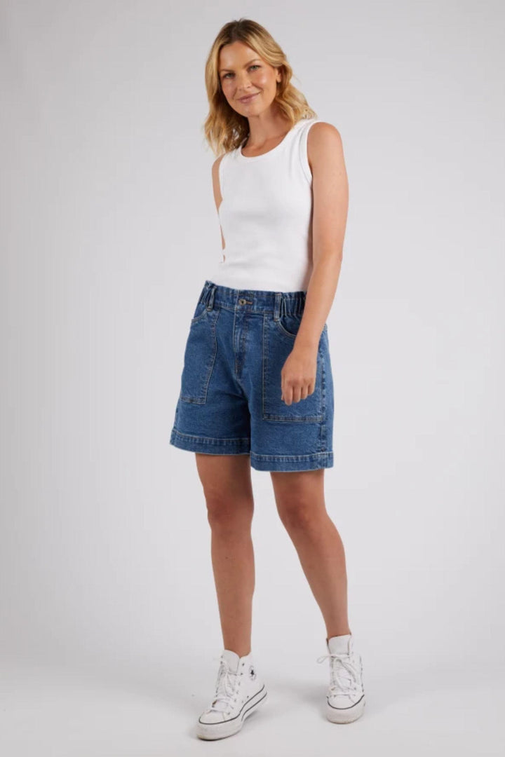 ELM SHORTS ATLAS DENIM SHORT - 81D1196