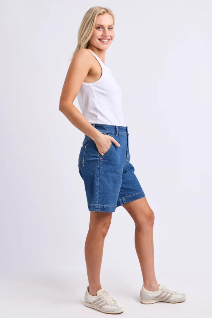 ELM SHORTS IZZIE DENIM SHORT - 81D1708