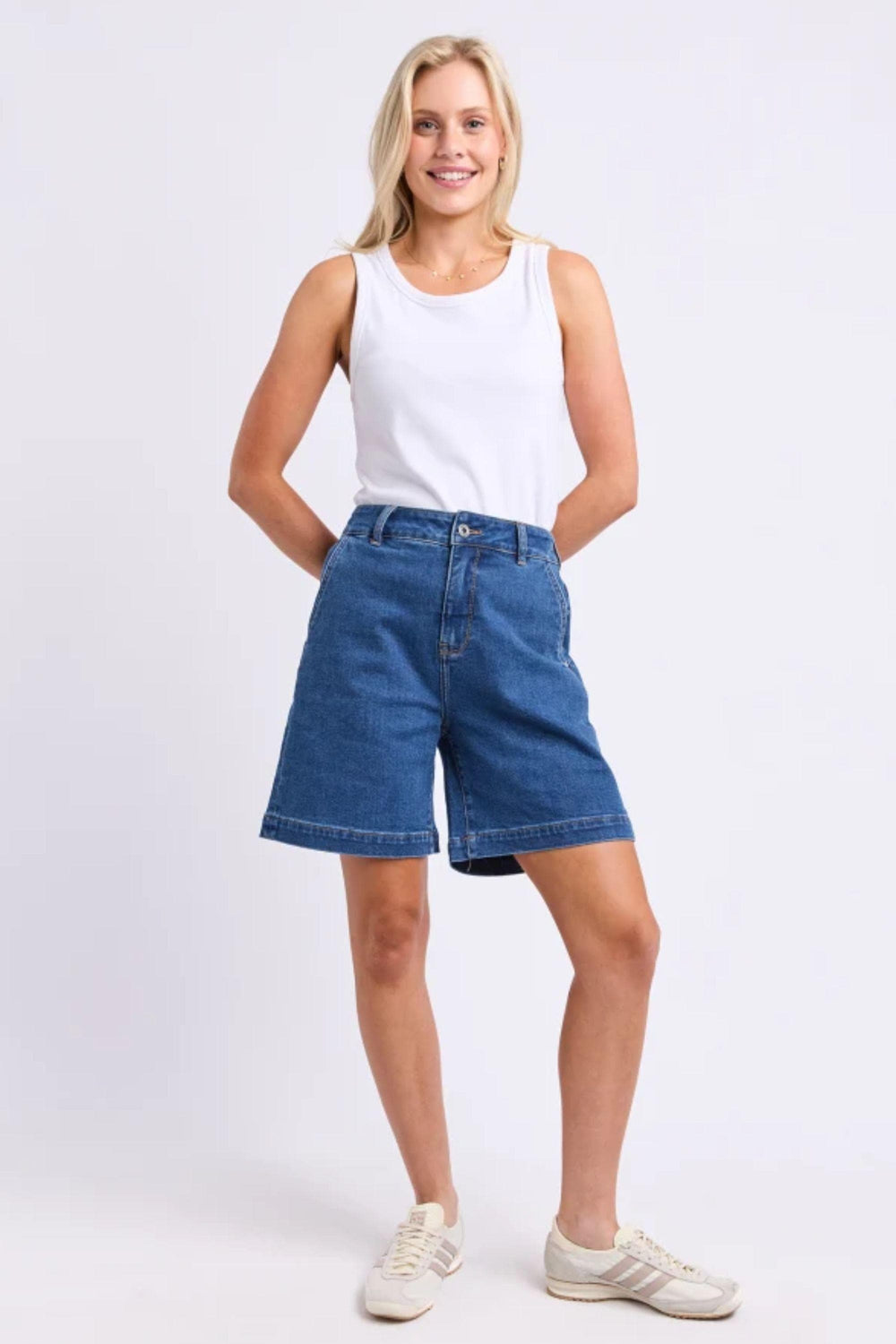 ELM SHORTS IZZIE DENIM SHORT - 81D1708