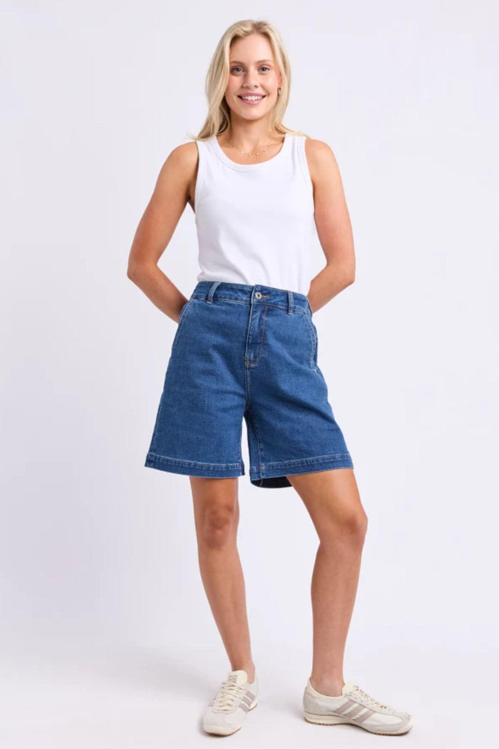 ELM SHORTS IZZIE DENIM SHORT - 81D1708
