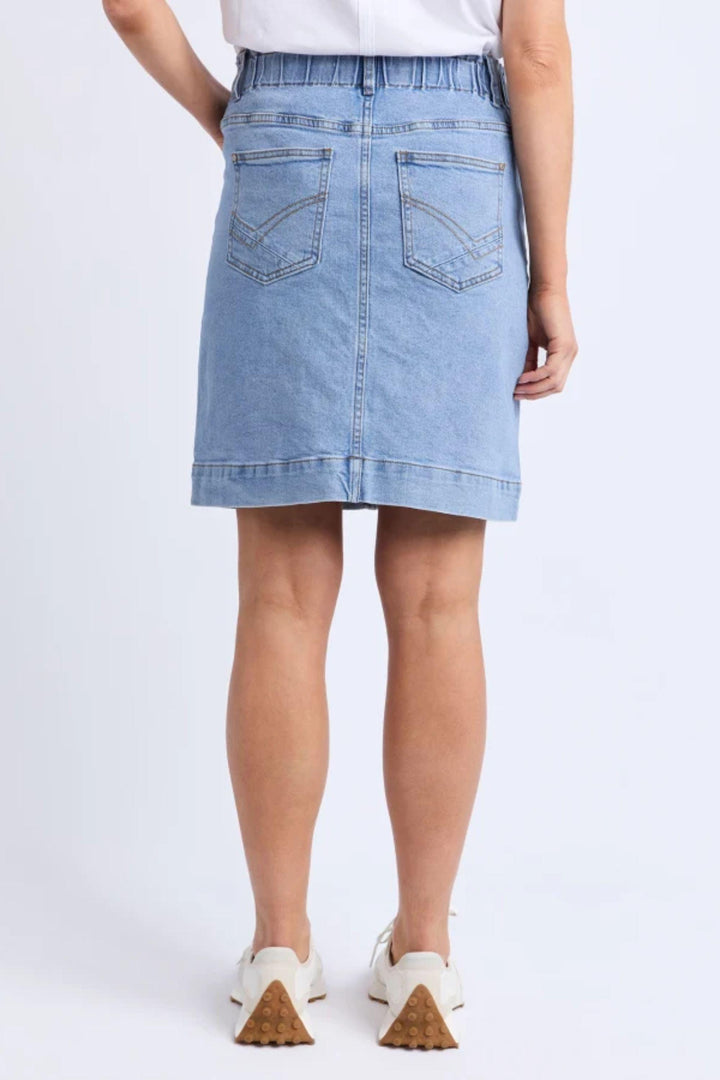 ELM SKIRT ATLAS DENIM SKIRT - 81D1211
