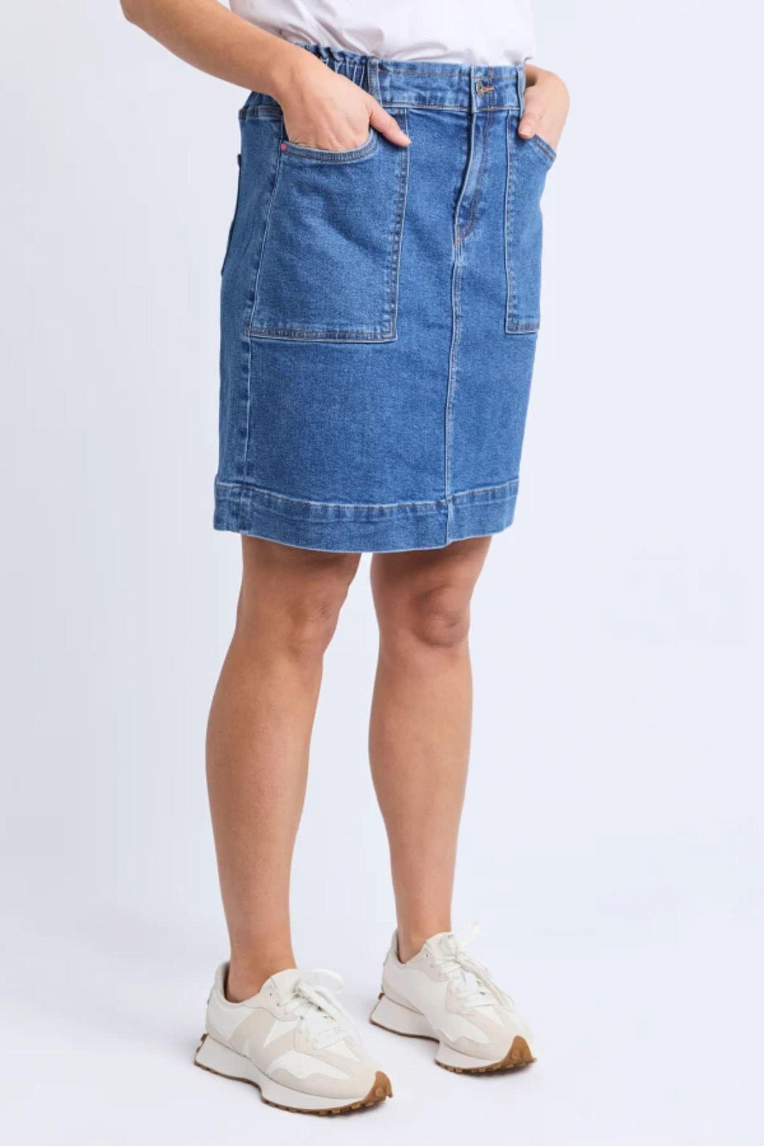 ELM SKIRT ATLAS DENIM SKIRT - 81D1212