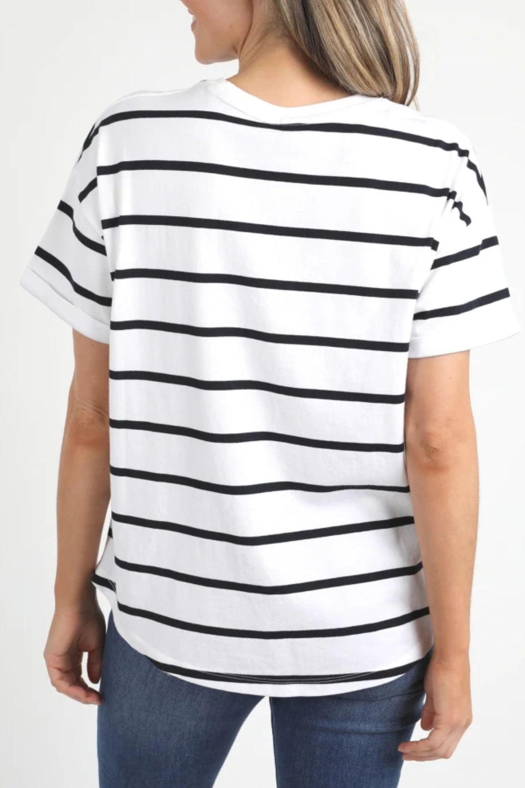 ELM T-SHIRT HALLI STRIPE TEE - 81X4453