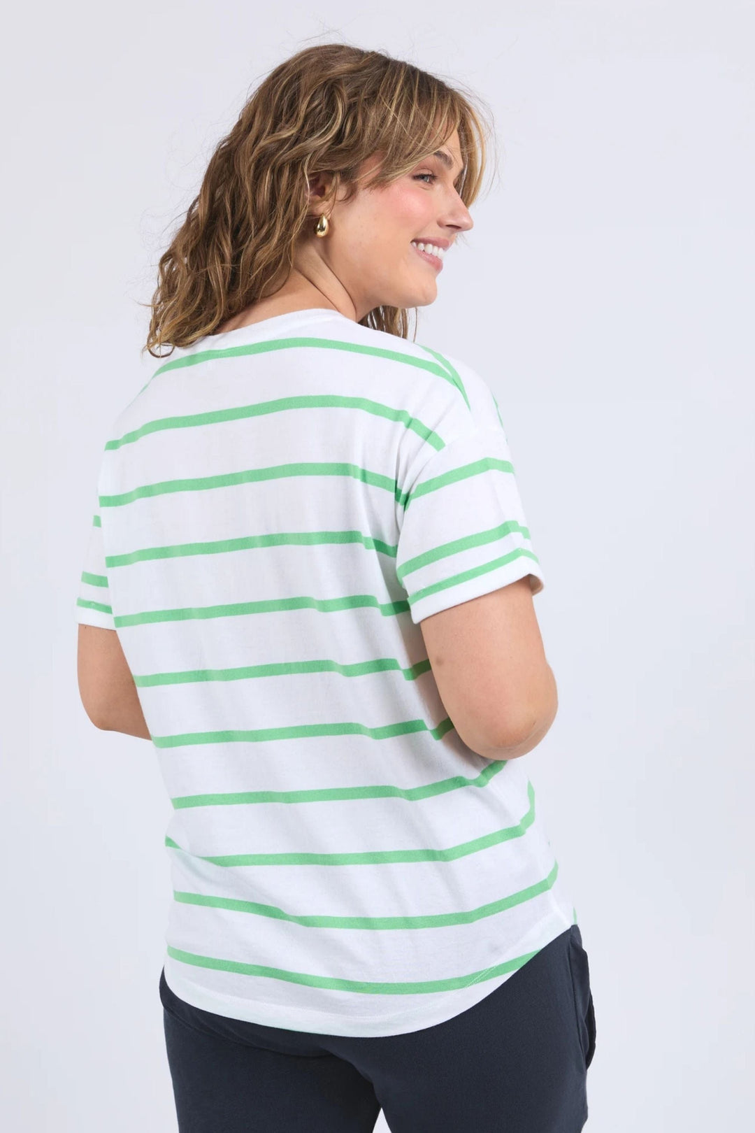 ELM T-SHIRT HALLI TEE - STRIPE - 81X4453
