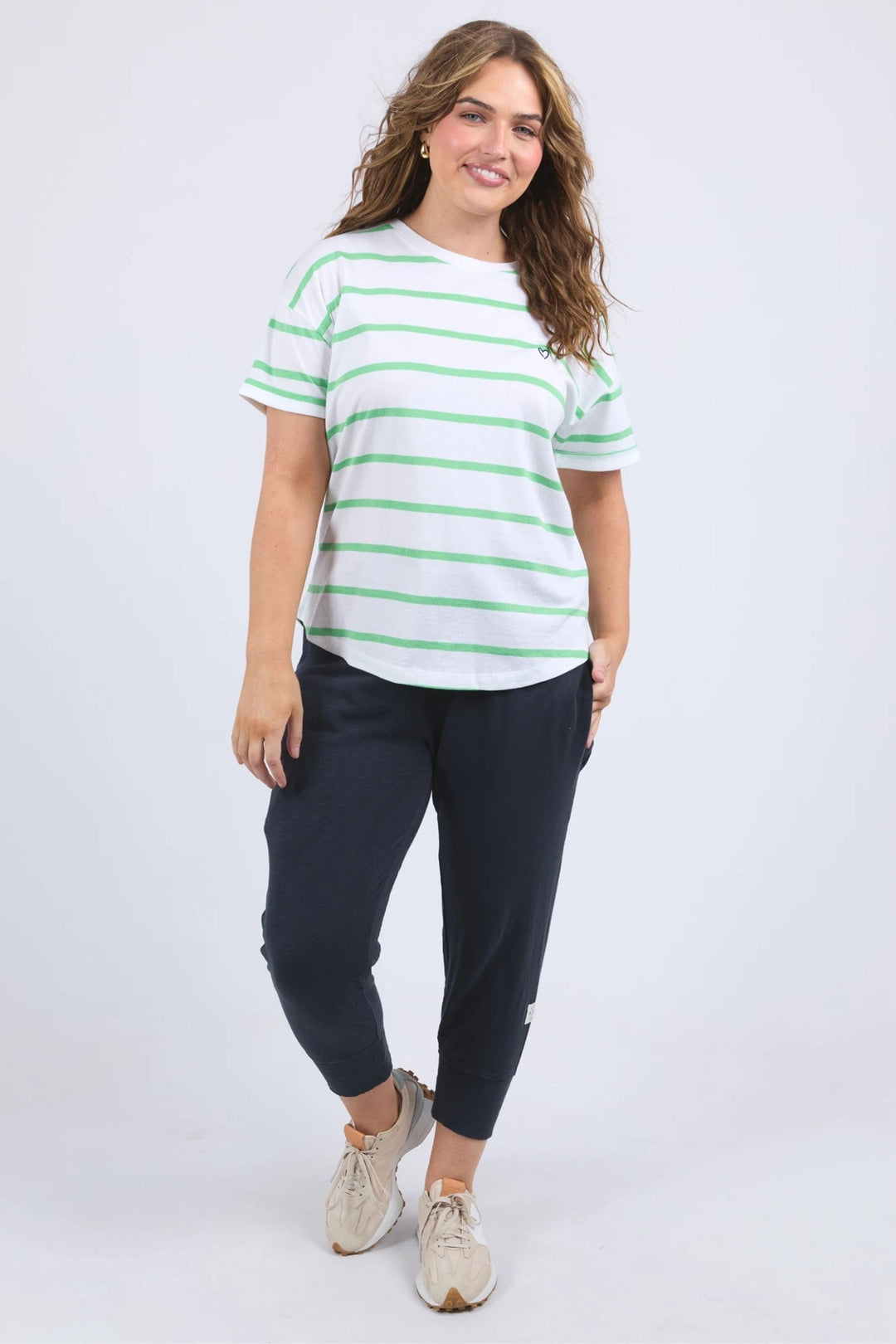 ELM T-SHIRT HALLI TEE - STRIPE - 81X4453