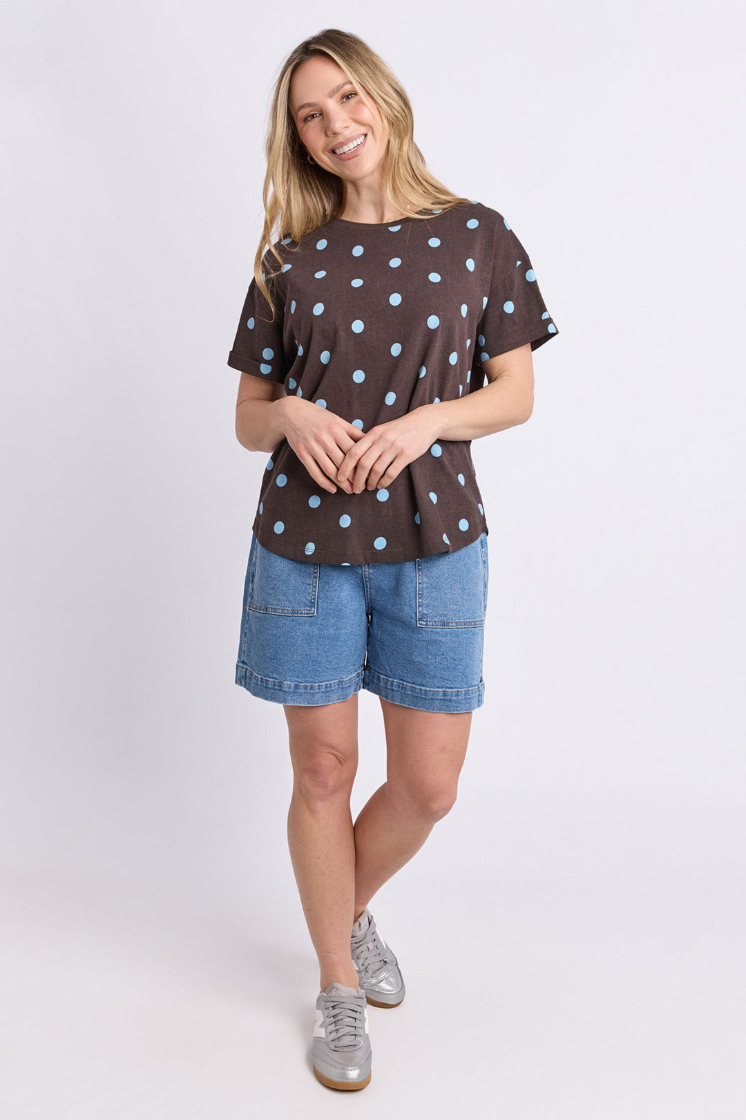 ELM T-SHIRT MADDY SPOT TEE - 8188093