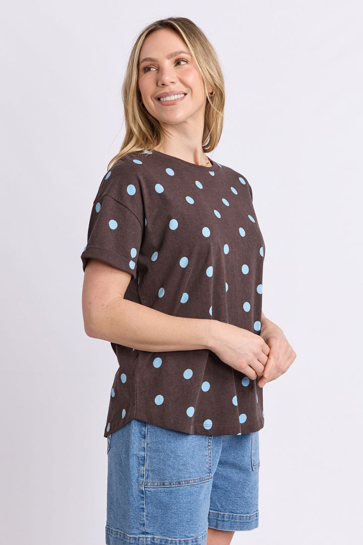 ELM T-SHIRT MADDY SPOT TEE - 8188093