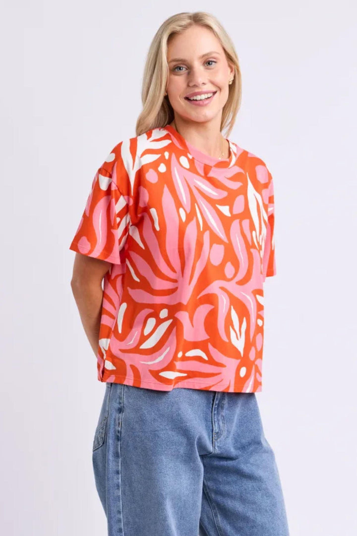 ELM T-SHIRT OCEANA TEE - 8188061
