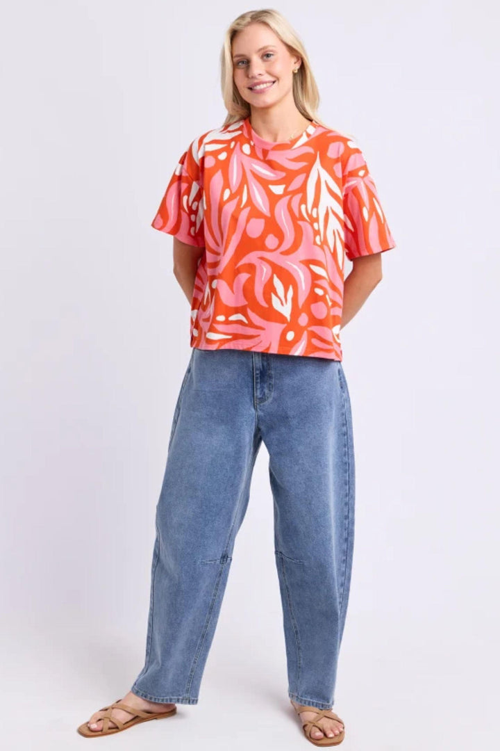 ELM T-SHIRT OCEANA TEE - 8188061